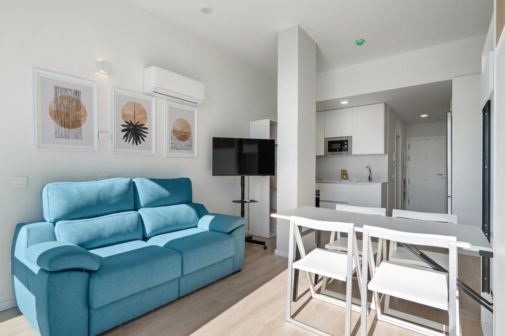 Apartment Loft Reformado Industrial Con Garaje Alquiler Temporal *